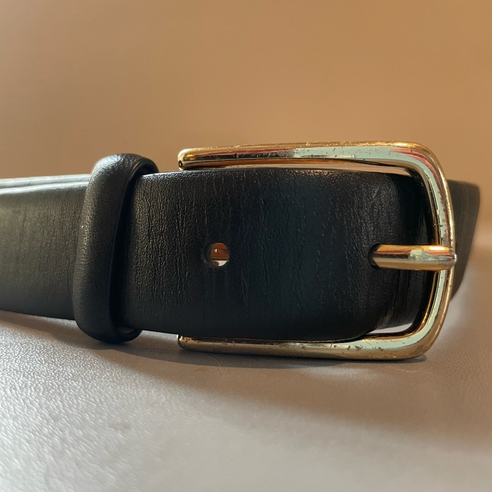 Coach belt - black 34” 85cm